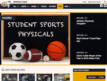 Tablet Screenshot of hudsonvilleathletics.com